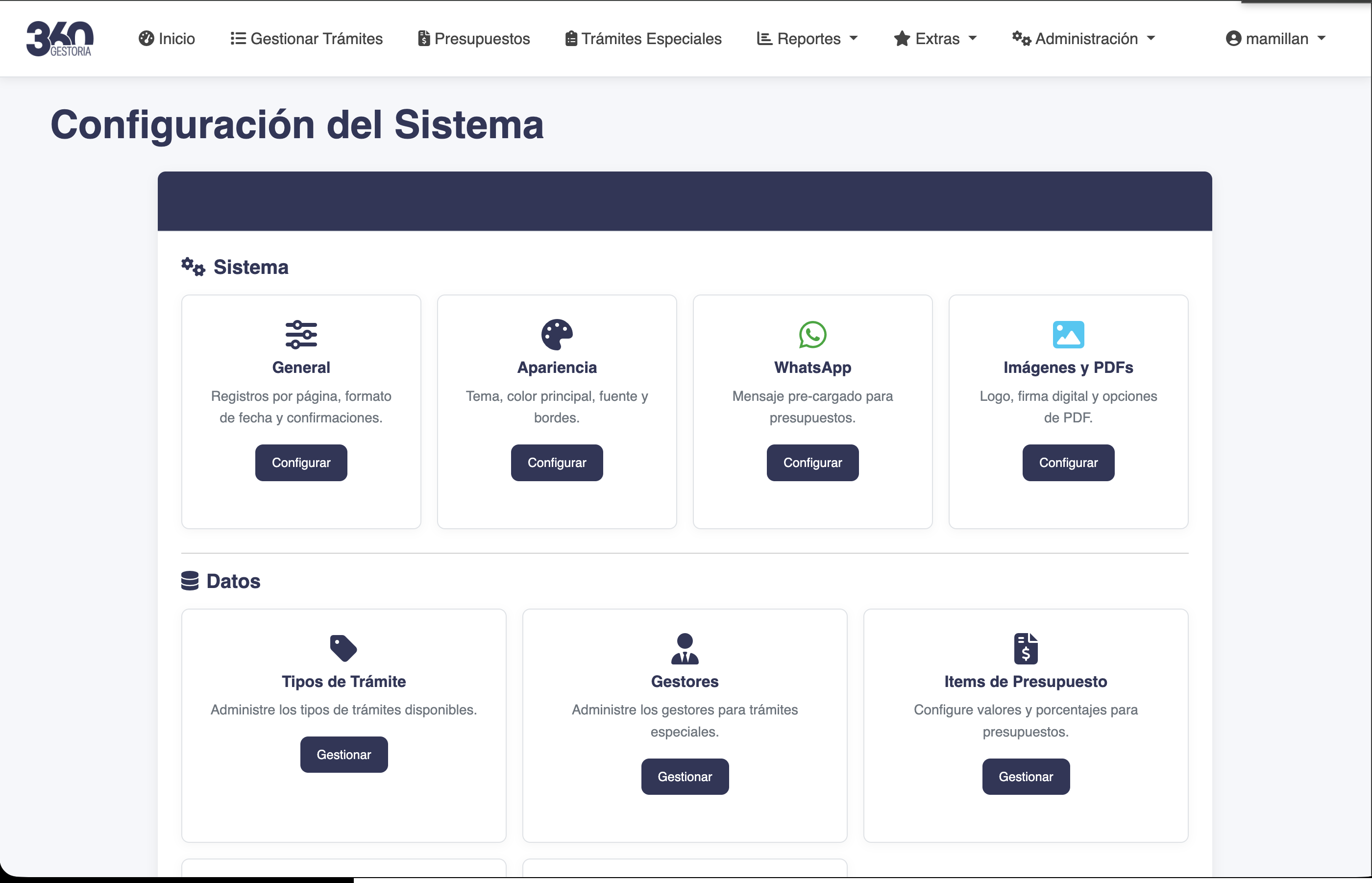 Roles y Permisos en Gestoria 360